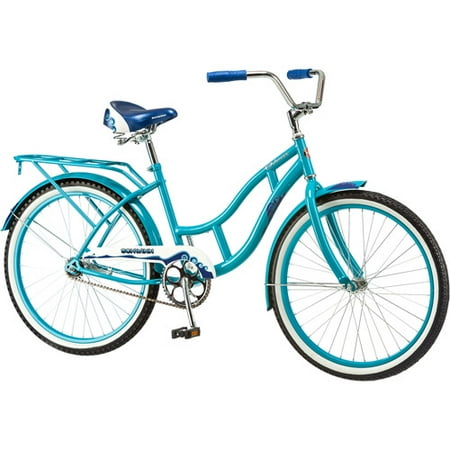 bike schwinn cruiser delmar aqua beach walmart cruisers gift christmas bikes womens