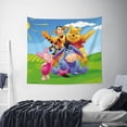 thumbnail image 6 of Winnie The Pooh Tapestry Wall Hanging Wall Art Decor Wall Tapestry For Living Room Bedroom Dorm 60x51 inch, 6 of 7