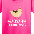 thumbnail image 4 of Inktastic Backyard Chicken Farmer Youth T-Shirt, 4 of 5