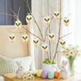 thumbnail image 1 of Huevo De Pascua De Espuma 1 pieza de adornos de huevos de Pascua blancos realistas, accesorios de huevo simulados para decoraciones de Pascua y decoración de fiestas de primavera. JASKFLY, 1 of 9