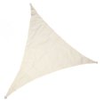 thumbnail image 4 of Toldo triangular para sombra de sol, resistente al agua, 90% bloque UV, vela triangular para patio, jardín, patio trasero, blanco leche, 4 of 10