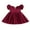 Red, variant on Bagilaanoe Girls Formal Dress Puff Sleeve A-line Princess Dresses 4-9T Kids Christmas Dress for Wedding Birthday Party Gown