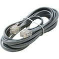 thumbnail image 2 of 6C 15' Silver Modular Line Cord, 2 of 2