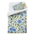 thumbnail image 2 of Blue Pioneer Flower Duvet Cover and Pillowcase Set for Single Bedding, Bedroom Accessories for Kids Teens, 2 of 5