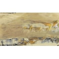 thumbnail image 2 of Gordon, Sharon 18x12 Gold Ornate Wood Framed with Double Matting Museum Art Print Titled - Tangent III, 2 of 4