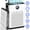 AP307 (Normal Version), variant on Air Purifiers for Allergies and Asthma up to 2400 Sq.ft, HEPA Air Purifiers with Washable Pre-Filter for Wildfire,Smoke, Pollen, Dust, Pet Fur & Odor, AP307, White+Black