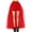 Red, variant on FAOWME Women's Skirt High Waist Solid Color Irregular Comfortable Fashion Layer Mesh Tutu Skirts For Casual Daily Wear,Black,One Size