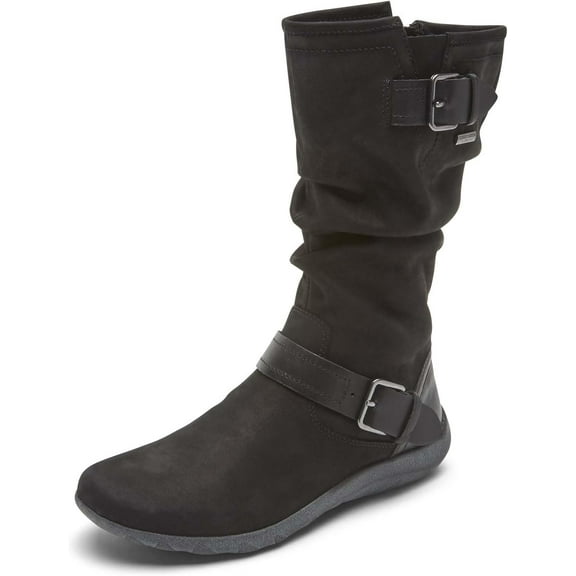 Cobb Hill Women's Amalie Mid Waterproof Boot Black 6.5M