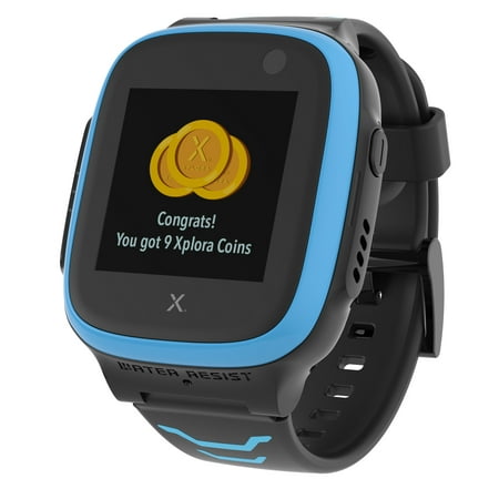 Xplora - X5 PLAY - Kids' Smart Watch Phone  Calls, Messages,  School Mode, SOS, GPS, Camera and Pedometer - Black