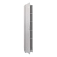 thumbnail image 4 of GABINETE − DUBLÍN  Gabinete Alacena Guardarropa Estante con Puerta 5 Espacios Organizadores Gabinete para Blancos, Despensa  (BLANCO TOUCH )0, 4 of 9