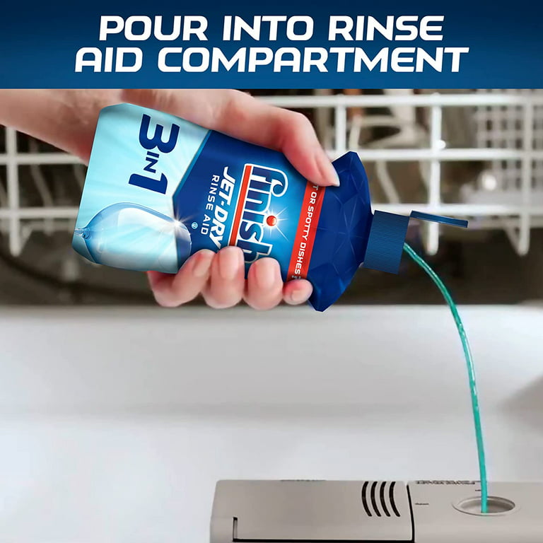 Save on FINISH Jet Dry Dishwasher Rinse Aid Hard Water for Hard Water Order  Online Delivery