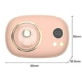 thumbnail image 2 of Comfortable USB Rechargeable Cartoon Outdoor Power Bank Hand Warmer Heater 5200/10000mAh WHITE 5200MAH, 2 of 8