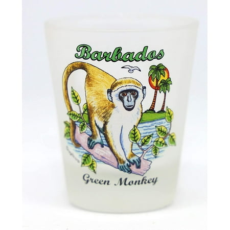 

Barbados Green Monkey Shot Glass