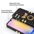 thumbnail image 3 of for Samsung Galaxy A25 5G Case Girls Women Stylish Luxury Bees Design Phone Cases for Samsung A25 5G Case with Ring Stand + Strap Lanyard Shockproof Protection Cover, 3 of 9