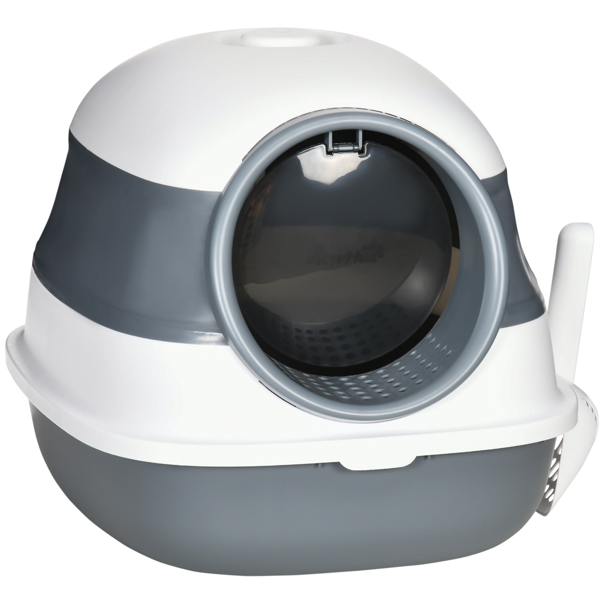 Litter Box - 20.5 by 16.25 inches Enclosed Cat Litter Box with Scoop