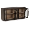 thumbnail image 4 of Signature Design by Ashley Dreley Grayish Brown Accent Cabinet, 4 of 10