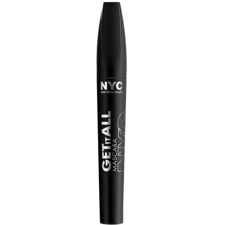 Nyc Black Letters - Nyc new york color get it all mascara, extreme black, .27 fl oz