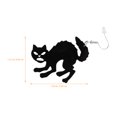 thumbnail image 2 of 1 Paire de Boucles d'Oreilles en Forme de Chat pour Halloween (Noir), 2 of 8