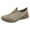 Khaki, variant on IUJSOY Running Shoes for Men Lightweight Mesh Non-Slip Walking Shoes Sandals Slip on Loafers