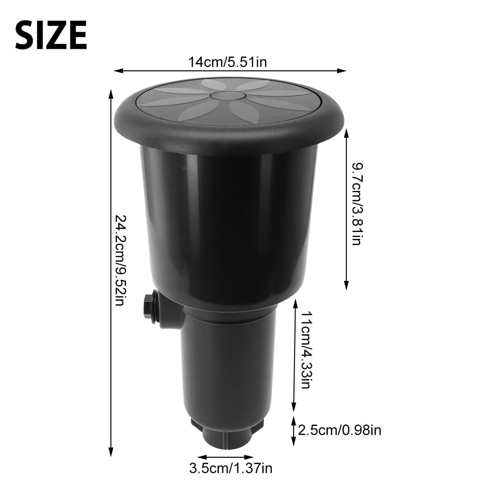 Pop Up Sprinkler Rocker Sprinkler Nozzle Set Agriculture Lawn Irrigation