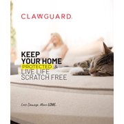 CLAWGUARD Cat Scratch Furniture Protector Tape Dispenser (SM), Clear Double-Sided Anti Scratch Tape for Couch, Sofa & Surfaces, Cut-to-Length Cat Training Deterrent Roll