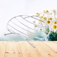 thumbnail image 2 of 1pc Stainless Steel Soap Dish Holder No Drilling Shower Soap Sponge Holder for Bathroom Kitchen(Oval Shape), 2 of 4