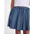 thumbnail image 4 of Weekend Academy Striped Button Front Pleated Skort, Sizes 4-18, 4 of 5