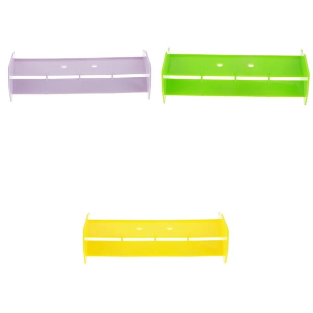 3 piezas 1:10 RC coche alerón trasero ala trasera para HSP 94106 accesorios