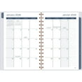 thumbnail image 4 of 2026 Mead® Butterfly Aqua Small Weekly Hard Cover Planner, 4 of 6