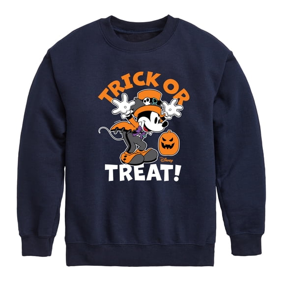 Disney - Trick or Treat Graphic Long Sleeve Fleece Sweatshirt