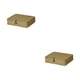 thumbnail image 4 of Toystoory Cesta de mimbre de ratán tejida a mano, juguetes, papelería, caja de almacenamiento para aperitivos, decoración de , suministros Color primario 2Conjunto, 4 of 6