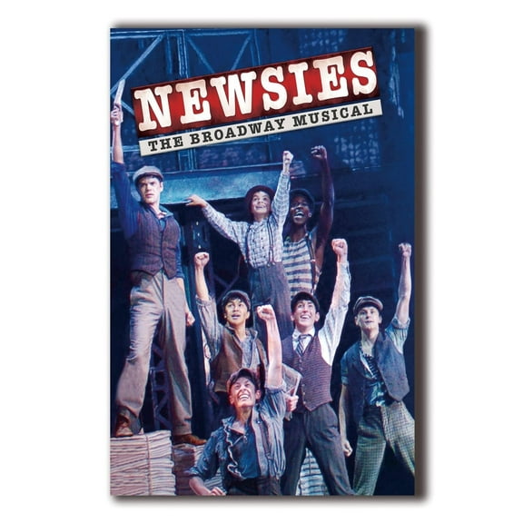 Newsies Broadway Musical Poster for Home Decor Wall Art