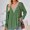 Green pullover for women, variant on Usmixi Clearance Sale Womens Tops Womens Casual Sweatshirt Fashion Lace Trim Side Slit Winter Breathable Comfy Pullover Sweatshirt Tops Fall Trendy Solid V-Neck Long Sleeve Blouses Shirts