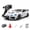 White, variant on Desktop Drift RC Car for Adults, 1/43 Scale 2.4G Full Proportional Remote Control Vehicle with Gyro & 8 Light Modes, Waking Lion Racing Sport Cars, Yellow