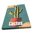 thumbnail image 3 of 12x18 inch Garden Wall Decor Potted Cactus Oil Paintings Canvas,Yard Garden Decor Accessories,Charm Potted Cactus Decorative Painting Prints,For Cactus Enthusiast Gifts,Cafes,Man Cave,Garden, 3 of 6