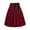 A-Wine118, variant on XIAONU Womens A-Line Midi Skirt Satin Bow Flared Skirt Ladies Vintage Elegant Formal Parties Skirt