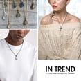 thumbnail image 5 of ChainsHouse Chain Necklaces for Men,Black Chains Hip Hop Necklaces for His Dad Birthday Christma's Day Jewelry Gift,18"-30" Length(Box), 5 of 9