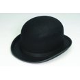 thumbnail image 2 of Deluxe Black Permalux Derby Roaring 20'S Bowler Top Hat Adult Costume Accessory, 2 of 4