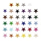 thumbnail image 1 of 34 piezas de de estrellas, parches para planchar, parches para coser, adornos artesanales DIY, apliques para chaqueta, Jeans, camisa,, 1 of 9