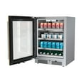 thumbnail image 7 of Landmark L3124ui1bglh 24" Wide 154 Can Capacity Beverage Cooler - Stainless Steel, 7 of 7