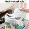 thumbnail image 5 of Pioneer Flower Floral Print Pattern Bathroom Rugs Mat, Non Slip Microfiber Bathroom Rug with Rubber Backing, Soft Mats for Bathroom Floor Tub Shower, 24"x60", 5 of 5