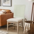 thumbnail image 6 of Farmhouse Sage Green White Striped Chair Back Covers, Removable Chair Covers for Dining Chairs Set of 4, Washable Chairs Slipcovers Back Seat Protector for Wedding Party 19"x20", 6 of 9