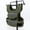 Army Green 25LBS, variant on Adjustable Weighted Vest - 25 lb 35 lb 45 lb Fitness Vest with Reflective Strips Storage Pocket and Iron Weights