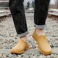 thumbnail image 6 of TIREOW Mens Gardening Boots Clogs Mud Rubber Work Shoes Chef Special Waterproof Oil-Proof Anti-Skid Shoes Kitchen Care Medical Shoes for Medical Farming Camping, 6 of 8