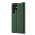 thumbnail image 7 of Case for Galaxy S23 Ultra Wallet Case with Card Holder Premium Leather Flip Cover Magnetic Closure Case Shockproof Pure Color Cover Kickstand Card Slots Case For Samsung Galaxy S23 Ultra, Green, 7 of 7