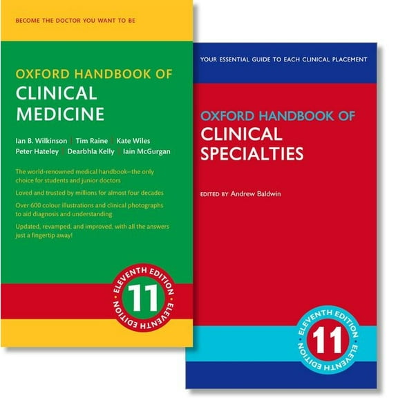 Oxford Medical Handbooks Oxford Handbook of Clinical Medicine and Oxford Handbook of Clinical Specialties, (Paperback)