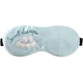 thumbnail image 1 of HAHDAXIA 100% Silk Sleep Mask Silk Filling Comfortable,Super Soft Blindfold Eye mask Block Light for Sleeping,Shift Work,Naps,Travel,Yoga with Adjustable Strap (Sweet Dreams), 1 of 6