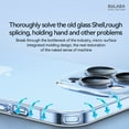 thumbnail image 4 of Nalacover For iPhone 13 Pro 6.1 inch Ultra Slim Clear Case,Luxury Crystal Transparent PC Bumper Shockproof Dust-proof Glass All-in-one Camera Lens Protector Fit Cover.For iPhone 13 Pro,Clear, 4 of 6
