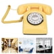 thumbnail image 4 of Teléfono de marcación retro ANGGREK amarillo clásico para oficina, 4 of 8