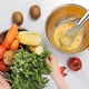 thumbnail image 5 of Chef Mixing Bowl with Sealing Lid, 6-Piece Stainless Steel Metal Bowl with Measurement Marks and Colorful Non-Slip Bottom Sizes 7, 3.5, 2.5, 2.0, 5 of 5